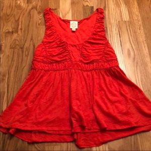 Anthropologie Rio Rao orange tank | XS